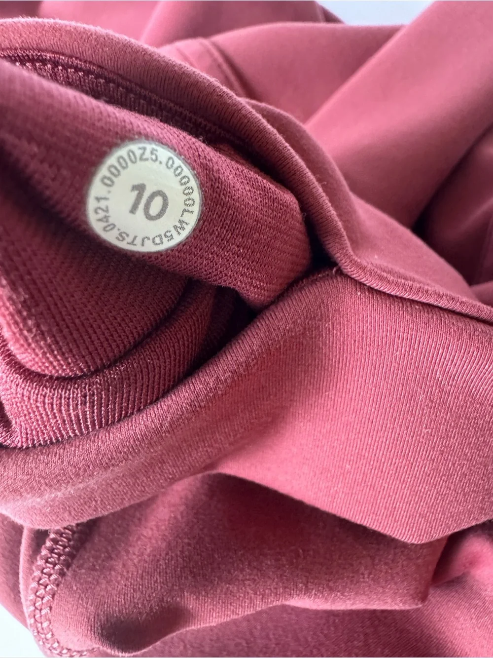 Lululemon Align High-Rise 23” Leggings | Size 10 | Red Merlot